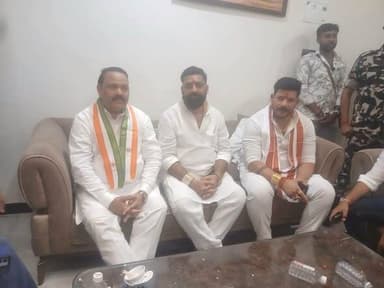 सासंद माननीय मनोज कुमार राम और गुड्डू सिंह रामधारी सिंह एक साथ