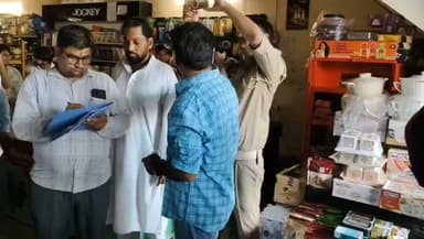 Sambhal सपा विधायक पुत्र के सिटी मार्ट का अफसरों ने किया निरीक्षण मानकों को लेकर की जानकारी