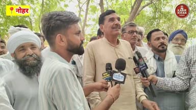 पूर्व प्रधान सोहन ढिल के साथ सैकड़ो किसान पहुंचे एसडीएम कार्यालय नोहर,जानिए वजह Sohan Dhill #KabirKiranNews