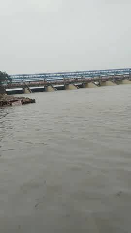 मानसून आते ही गंगा नदी में जल जलस्तर बढ़ोतरी#गंगा नदी #गांधी घाट नरौरा