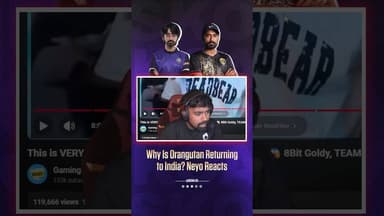 Why Is Orangutan Returning to India? Neyo Reacts 😱#orangutan #neyo #ewc #pubgmobile #bgmi #bgminews