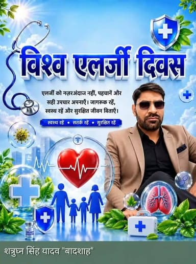 विश्व एलर्जी दिवस....!!!!!