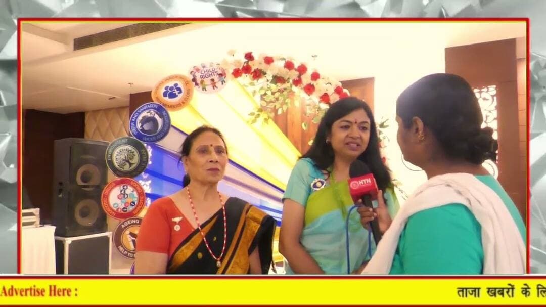 #InnerWheel Club of Lucknow Abhyudaya की #President बनी Dr. Meenu Krapal..Htn #up #women #viralvideo
