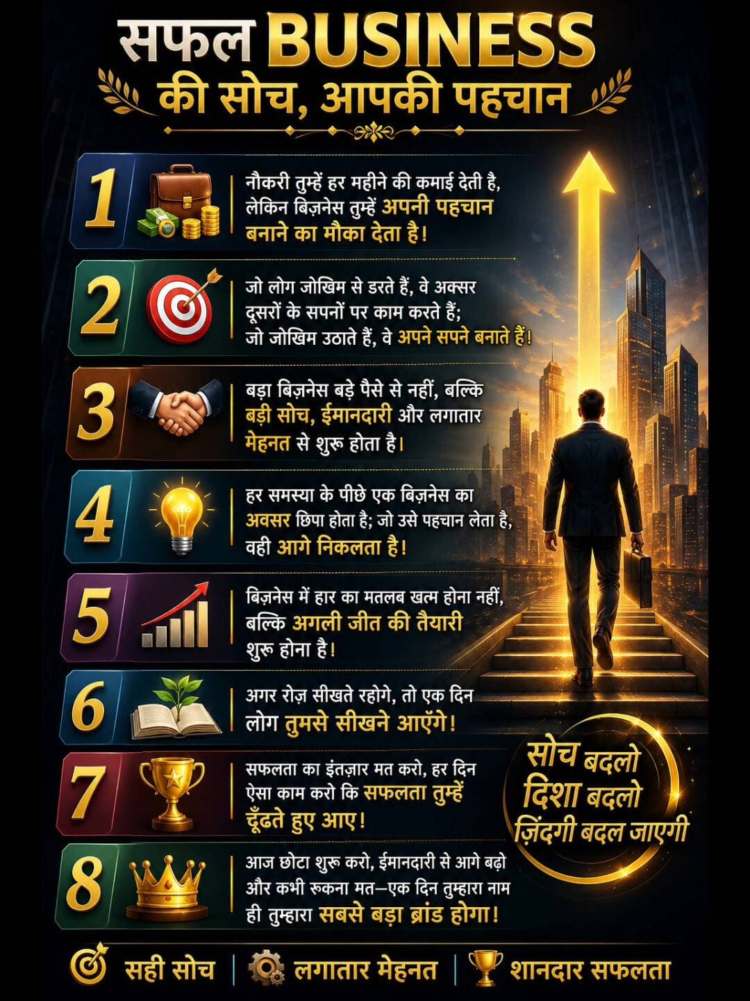🎯 THE BUSINESS
हम सब मिलकर लाइफ में इतना COMA ( , ) लगाएंगे की लोग सोचते रह जाएंगे।