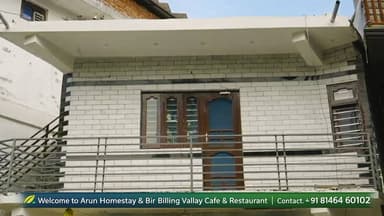 🏡 Welcome to Arun Home Stay & Bir billing valley cafe Restaurant 🌿