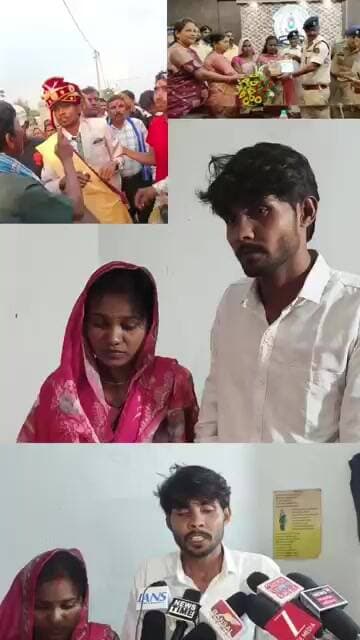 शराबी बोलकर तोड़ी थी शादी, मंदिर में सात फेरे 16 दिन बाद फिर एक हुए मुस्कान और संत कुमार,,
