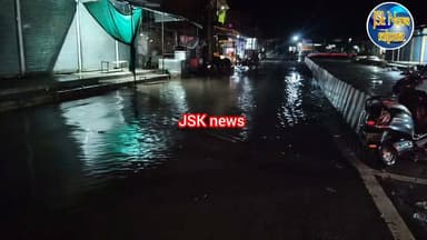 करोड़ों की लागत से बनी सड़क पहली ही बारिश में बनी 'तालाब', गुणवत्ता पर उठे गंभीर सवाल