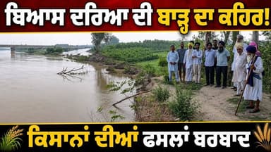 ਮੰਡ ਬਿਆਸ 'ਚ ਬਾੜ੍ਹ ਨਾਲ ਵੱਡਾ ਨੁਕਸਾਨ, ਕਿਸਾਨਾਂ ਦੀ ਵਧੀ ਮੁਸ਼ਕਲ
#BeasRiver #Flood #PunjabFlood #PunjabNews #RoparNews #FarmerNews #FloodDamage #PunjabFarmers #BreakingNews #RTVONE #PunjabiNews #Monsoon #Beas #Kisan #ViralNews