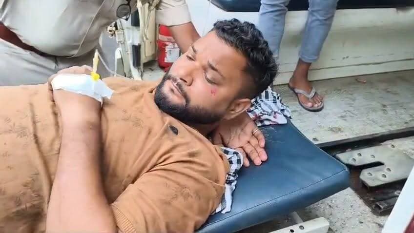 बलिया मर्डर कांड का मास्टरमाइंड सचिन पुलिस एनकाउंटर में घायल, पैर में लगी गोली, भागलपुर में इलाजरत#Baliya murder kand#Banka police#encounter#double murder#Bihar breaking#Main Hun Banka#live viral