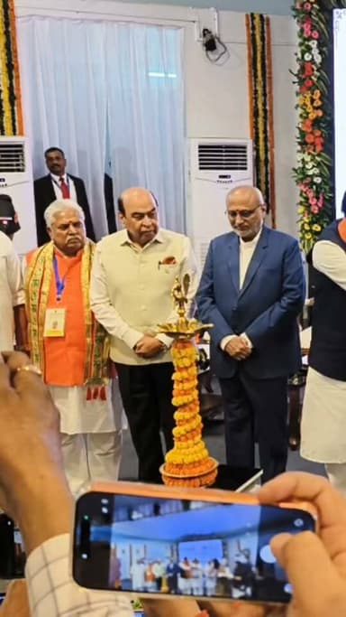 गया के बिपार्ड में शुरू हुआ दो दिवसीय प्रबोधन कार्यक्रम,उपराष्ट्रपति ,बिहार राज्यपाल और सीएम ने किया उद्घाटन