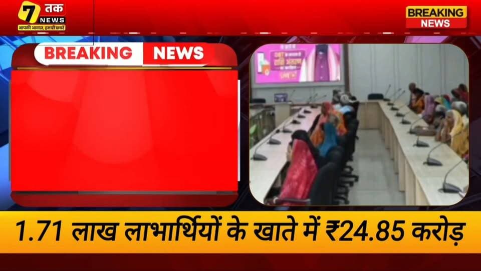 जमुई में आज प्रशासन और विकास से जुड़ी कई अहम गतिविधियां देखने को मिलीं। सामाजिक सुरक्षा पेंशन योजना के तहत 1.71 लाख से अधिक लाभार्थियों के खातों में ₹24.85 करोड़ की राशि भेजी गई और अब लाभार्थियों को ₹1100 मासिक पेंशन मिलेगी।
वहीं, जिला पदाधिकारी ने जनता दरबार में लोगों की समस्याएं सुनीं, जहां 23 मामलों पर सुनवाई हुई। दूसरी ओर 12 जुलाई को होने वाली मद्य निषेध अवर निरीक्षक प्रारंभिक परीक्षा को लेकर प्रशासन ने सभी तैयारियां पूरी कर ली हैं।
इसके अलावा खैरा और सोनो प्रखंड में जीविका पोषित महिला विकास स्वावलंबी सहकारी समितियों की वार्षिक आमसभा आयोजित हुई, जिसमें महिला सशक्तिकरण, स्वरोजगार और वित्तीय पारदर्शिता पर विशेष जोर दिया गया।
जुड़े रहिए "सेवन तक न्यूज़" के साथ, सबसे तेज़ और सबसे भरोसेमंद स्थानीय खबरों के लिए।
#Jamui #JamuiNews #SevenTakNews #Bihar #BiharNews #Pension #SocialSecurity #JanataDarbar #DMJamui #Jeevika #WomenEmpowerment #ExamUpdate #BreakingNews #LocalNews #HindiNews #JamuiUpdates