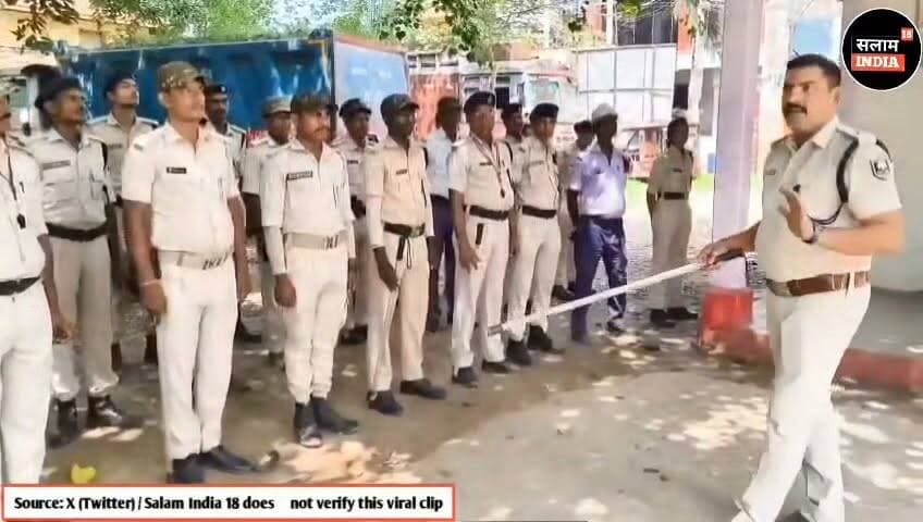 दरोगा साहब डंडा चलाने से मना कर रहे सभी को #short #video #viral #police #news #daroga #biharnews #salamindia18
