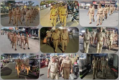 #SaharanpurPolice
#पैदल_गश्त
#वाहन_चैकिंग
‼️सुरक्षा व्यवस्था सुदृढ़ करने हेतु सहारनपुर पुलिस की सघन पैदल गश्त।‼️
➡️जनपद सहारनपुर में आगामी त्योहारों एवं कानून-व्यवस्था को सुदृढ़ बनाए रखने एवं आमजन में सुरक्षा की भावना को सशक्त करने के उद्देश्य से सहारनपुर पुलिस द्वारा सघन पैदल गश्त अभियान चलाया जा रहा है।
➡️इस अभियान के अंतर्गत पुलिस टीमों द्वारा प्रमुख बाजारों, भीड़-भाड़ वाले स्थानों, संवेदनशील क्षेत्रों एवं सार्वजनिक स्थलों पर नियमित रूप से पैदल गश्त की जा रही है। गश्त के दौरान संदिग्ध व्यक्तियों एवं वाहनों की चेकिंग की जा रही है तथा आवश्यकतानुसार वैधानिक कार्यवाही भी सुनिश्चित की जा रही है।
➡️पुलिस अधिकारी/कर्मचारी आमजन से संवाद स्थापित कर उन्हें सुरक्षा के प्रति जागरूक कर रहे हैं तथा किसी भी संदिग्ध गतिविधि की सूचना तत्काल पुलिस को देने हेतु प्रेरित कर रहे हैं।
#Uppolice
@adgzonemeerut
@digsaharanpur
@aajtak