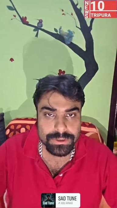 ত্রিপুরায় এসে মানবতার ফেরিওয়ালা পাঁচ লক্ষ টাকা দিলেন মনুশ্রীর পিতার হাতে তাছাড়া তিনি আরও সাহায্যের হাত বাড়িয়ে দেবেন বলে জানান Hussain Mansuri