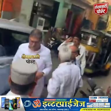 नवलगढ़ पहुंचे राज्यसभा सांसद सतीश पुनिया