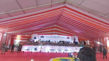 एमआईटी के मैदान में मुख्यमंत्री सम्राट चौधरी ने सभा को किया संबोधित