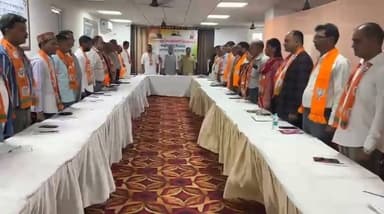 बीजेपी अनुसूचित जाति मोर्चा हिमाचल प्रदेश की बैठक