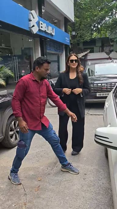 BABY DO DLE DO সিনেমার প্রমোশনে কলকাতায় Saqib Saleem ও Huma Qureshi। #BengalNews #BreakingNews