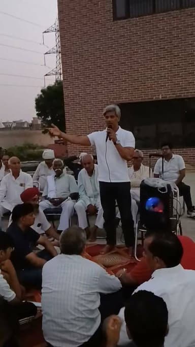 कूड़ा घर के विरोध में पंचायत, क्या बोले समाज सेवी सुदेश डागर..