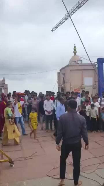 પાવાગઢ મહાકાળી મંદિર ખાતે ધજા રોહણનો ભવ્ય ધાર્મિક મહોત્સવ...