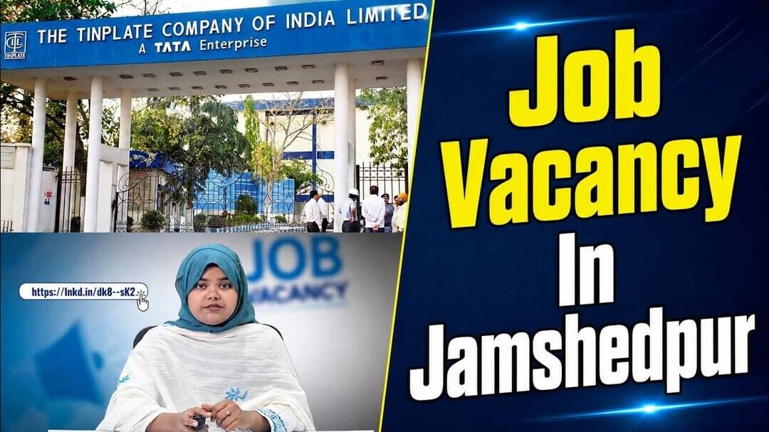 Job Vacancy At Tinplate Company #JobAlert #Vacancy #Hiring