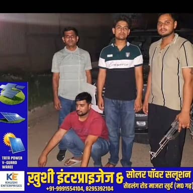 नारनौल में अवैध हथियार सहित हिस्ट्रीशीटर गिरफ्तार: 13 केस पहले से दर्ज; CIA ने स्कॉर्पियो, पिस्टल और 10 कारतूस बरामद की