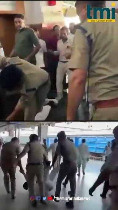 #आगरा में RPF ने रेलवे अफसर को 300 मीटर घसीटा:थप्पड़ मारे; महिला को चेन पुलिंग के आरोप में पकड़ने पर टोक दिया था
#marudharaaina #TMInews #Bigbreaking