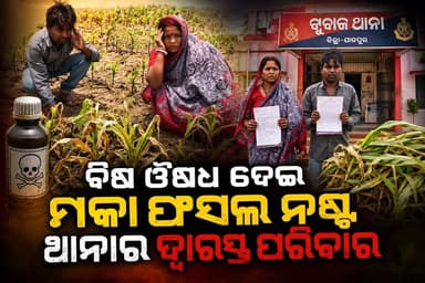 #ବିଷ_ଔଷଧ_ଦେଇ_ମକା_ଫସଲ_ନଷ୍ଟ_ଥାନାର_ଦ୍ୱାରସ୍ତ_ପରିବାର
#Nabarangapur
#Odisha
#OdishaNews
#OdiaNews
#Update
#LatestNews
#NewsUpdate
#viralpost
#odishrilive