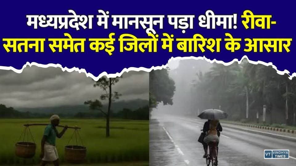 MP में बारिश पर ब्रेक! रीवा-सतना समेत इन जिलों में फिर बरसेंगे बादल
#MPWeather #Monsoon #RainAlert #IMD #MadhyaPradesh #Rewa #Satna #WeatherUpdate #MPNews #BreakingNews #Rain #Thunderstorm #WeatherForecast #Vindhya #LatestNews