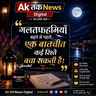 गलतफहमियाँ बढ़ने से पहले, एक बातचीत कई रिश्ते बचा सकती है।
#lifestory #lifelessons❤️ #selfmotivation❤️ #trendingsongs #ᴠɪʀᴀʟᴘᴏsᴛ