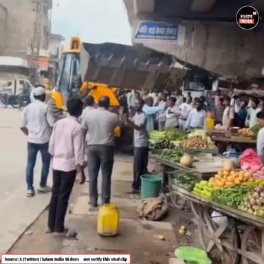 गरीबों के ऊपर चला बुलडोजर #short #news #video #reels #trending #salamindia18 #biharnews