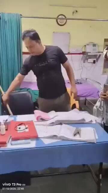 बानसूर अस्पताल में डॉक्टर पर मारपीट और अभद्र व्यवहार का आरोप, आज होगा प्रदर्शन#Satya Darshan news
