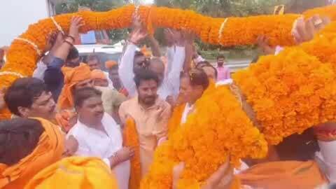 खलीलाबाद: #क्षेत्रीय अध्यक्ष विनोद राय के आगमन पर भाजपा कार्यकर्ताओं में उत्साह, पूर्व विधायक जय चौबे ने किया स्वागत