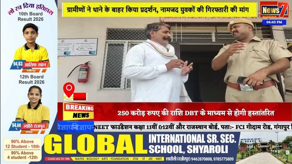 #news आपराधिक प्रवृत्ति के नामजद युवकों पर कार्रवाई की मांग, थानाधिकारी को सौंपा ज्ञापन #news7 #batoda