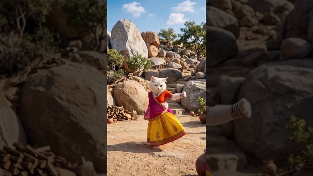 Basanti ke moves... pura Ramgarh shock! 😂 #viral #comedy #trending #growth #dance