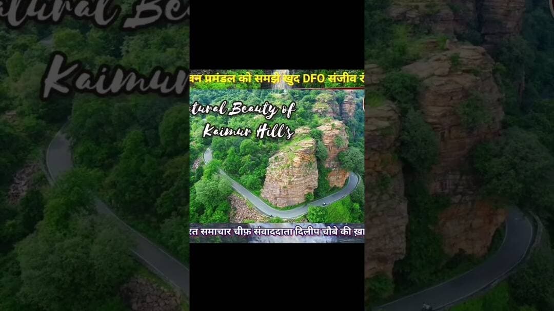 कैमूर DFO संजीव रंजन ने समझाया कैमूर वन प्रमंडल की सबसे बड़ी विशेषता#dfo_kaimur #वनविभाग #tourist