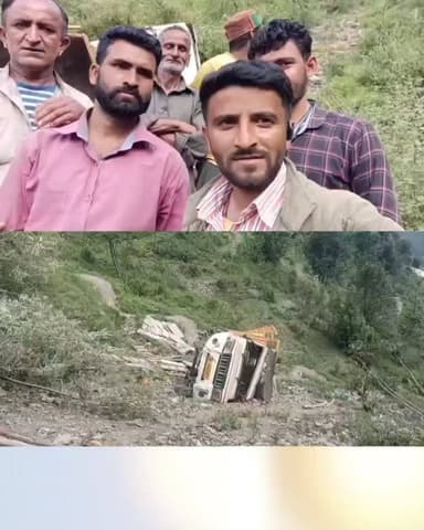 हिमाचल - हरिपुरधार मार्ग पर फिर हादसा: जामना के पास ब्रेक फेल होने से नाले में गिरी गाड़ी, चालक ने कूदकर बचाई जान
खस्ताहाल सड़क और सुरक्षा इंतजामों की कमी पर फिर उठे सवाल, स्थानीय लोगों ने की तत्काल सुधार की मांग।