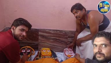 बीमार हुए भगवान जगन्नाथ स्वामी, मंदिर के पुजारी ने डॉक्टर बुलाकर कराया इलाज
