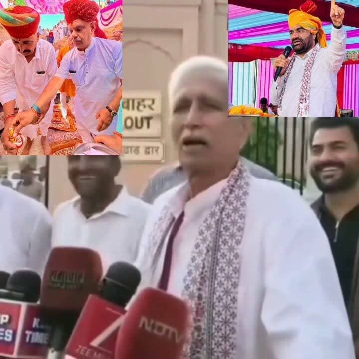 रिछपाल मिर्धा बकरियां मिंगनिया धीरे-धीरे करे या एक साथ, जवाब किसी के पास हो तो दीजिए!!😢😊☺️ #भोपालगढ़ #bhopalgarh #jodhpur