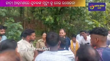 Tension Over Youth Death' In Elephant Attack . #rourkela #odisha
Rourkela, July 16:(SatyaNewsAlert ) Tension prevailed in the RS Colony area of Bandhamunda, Rourkela, after a 16-year-old boy was allegedly killed in an elephant attack on Wednesday.
The deceased has been identified as Alok Mohanta(16).
Following the incident, angry locals gathered at the spot, leading to a tense situation in the area. Officials and staff from the Forest Department have reached the scene and are holding discussions with residents to pacify the situation.
Further details regarding the circumstances of the attack and any compensation or official action are awaited.
#BreakingNews #Rourkela #Odisha #ElephantAttack #Bandhamunda #WildlifeConflict