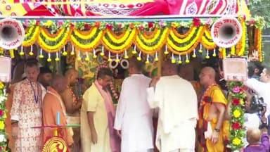 LIVE : মহাপ্রভু শ্রীশ্রী জগন্নাথ দেবের রথযাত্রা উৎসবের শুভ সূচনা | ইসকন কলকাতা |