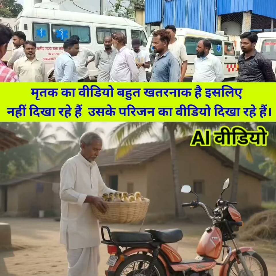 धीमी रफ्तार में जा रहे सफरुउद्दीन को पीछे से रौंद गया टेलर, सड़क पर बिखरे चूजे... यह मंजर देख रो पड़े लोग
📄 YouTube / Facebook Description
लोहरदगा के सेन्हा थाना क्षेत्र के जोगना मोड़ के समीप हुए एक दर्द*नाक सड़क हादसे में कुडू प्रखंड के अरु गांव निवासी 50 वर्षीय सफरुउद्दीन अंसारी की टेलर की चपेट में आने से मौ*त हो गई। सफरुउद्दीन अपनी टीवीएस पर नन्हे-नन्हे बत्तख के चूजे लेकर लोहरदगा की ओर जा रहे थे। हादसे के बाद सड़क पर बिखरे चूजे अपने मालिक के आसपास भटकते रहे। यह दृश्य देखकर मौके पर मौजूद लोगों की आंखें नम हो गईं।
घटना के बाद टेलर चालक फरार हो गया, लेकिन पुलिस ने वाहन को चंदवा में पकड़ लिया। इस दर्दनाक हादसे की पूरी खबर देखें केवल IHQ PUBLIC INDIA पर।
👉 वीडियो को Like करें, Share करें और हमारे चैनल को Subscribe करना न भूलें।
#IHQPUBLICINDIA #Lohardaga #RoadAccident #SafaruddinAnsari #Senha #JognaMor #JharkhandNews #BreakingNews #DuckFarmer #TVSAccident #TrailerAccident #LohardagaNews #HindiNews #ViralNews #AccidentNews #Jharkhand