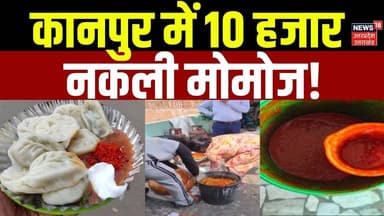 Kanpur Momos Factory Raid: कानपुर में 10 हजार नकली मोमोज, 3 फैक्ट्रियां सील | | Food Safety Raid