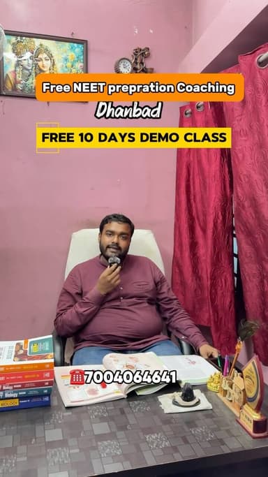 Dhanbad ka ek aisa Coaching Institute jo Financial weak student ko Bilkul Free mai NEET Prepration krwa raha
📍THE MEDICOS
Saraidhella Dhanbad
☎️7004064641
#dhanbad #jharkhand #neetprepration #medicalstudent #reelsinstagram