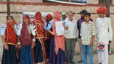 जालोर जिले के खारा गांव निवासी पीड़ित मां ने अपने बेटे की मौ#त के मामले का पिछले तीन साल से राजफाश नहीं होने से 20 जुलाई से फिर धरने पर बैठने की दी चेतावनी।