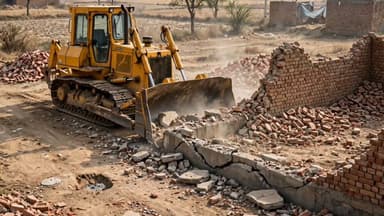 यमुनानगर में अवैध कॉलोनियों पर चला बुलडोजर, 9.5 एकड़ में दो कॉलोनियां ध्वस्त। #highlight #follower #followerseveryone #followersreels
#Yamunanagar #DemolitionDrive #IllegalColonies #UrbanDevelopment #TownPlanning #Haryana #BulldozerAction #DTP #Sadhaura #BreakingNews #AKNewsHaryana