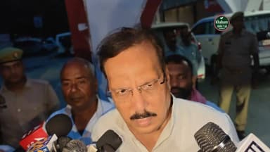 दिशा समिति की बैठक के बाद सांसद राजीव राय ने मीडिया के सवालों का दिया जवाब #खबरेंअभीतक #KhabareAbhiTak #Mau #Ghosi #RajeevRai #DishaSamiti