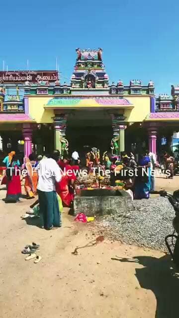 இன்று ஆடி முதல் வெள்ளிக்கிழமை திருவப்பூர் முத்துமாரியம்மன் கோவிலில் பக்தர்கள் சாமி தரிசனம்