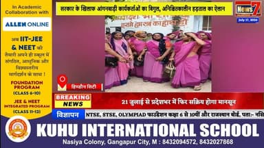 #news हिण्डौन में आंगनबाड़ी कार्यकर्ताओं का प्रदर्शन, सरकार को दी आंदोलन की चेतावनी #news7 #hindauncity #karauli