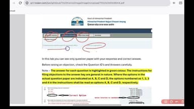 HINDI TEACHER | #26026 | Official Answer key | objection window link open | #HPRCAEXAM2026
